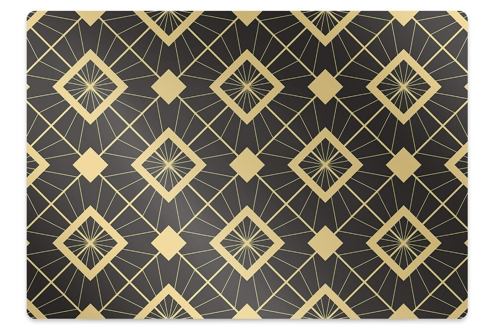 Tapis fauteuil bureau Motif rétro
