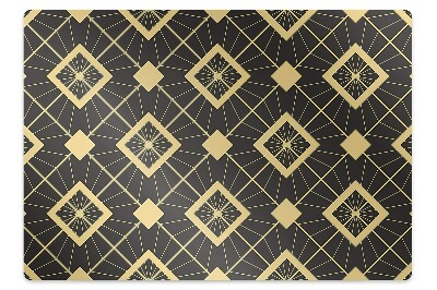 Tapis fauteuil bureau Motif rétro