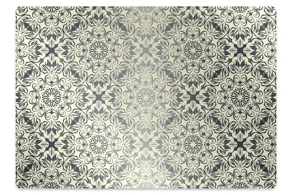 Tapis de chaise de bureau Motif floral