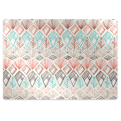Tapis pour chaise de bureau Motif folklorique