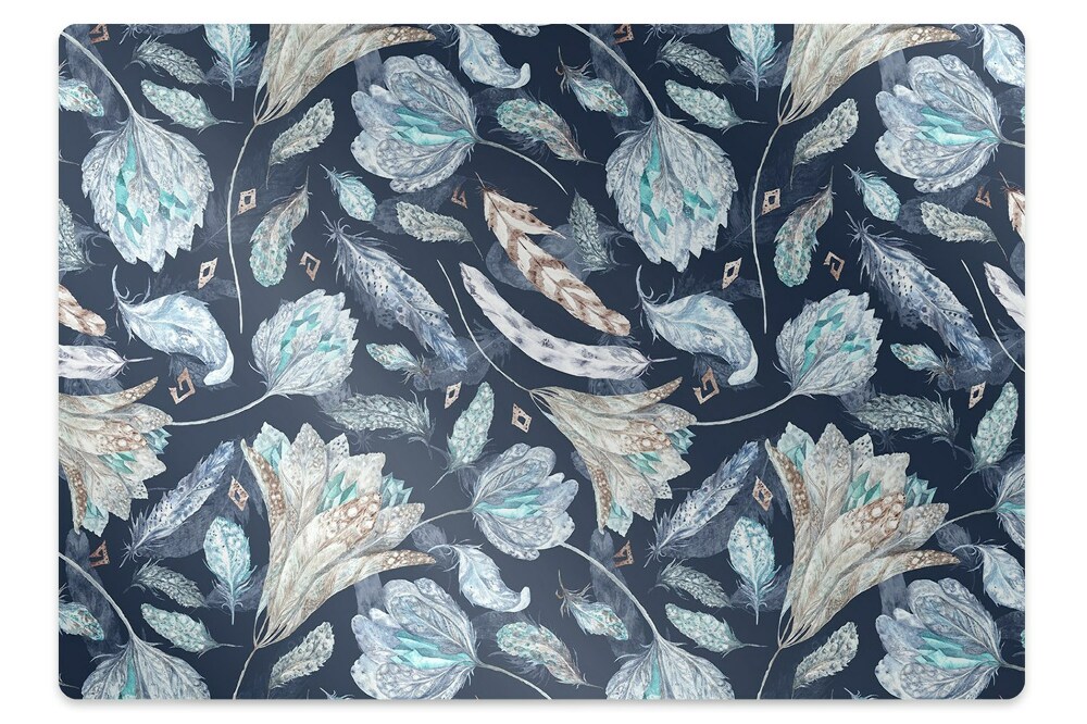 Tapis bureau Motif boho