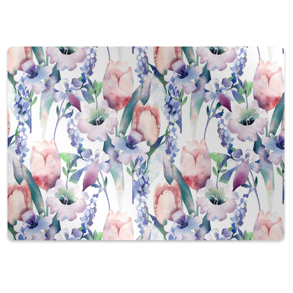Tapis de protection de sol Bouquet floral pour le printemps