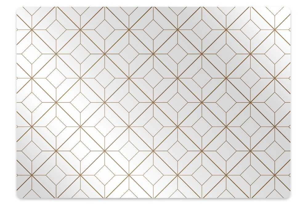 Tapis protège sol Formes géométriques