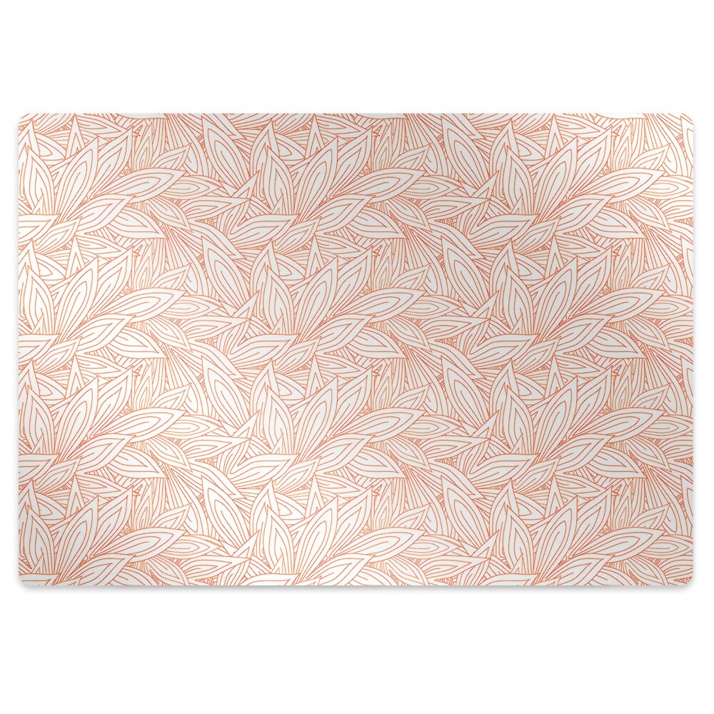 Tapis fauteuil bureau Feuilles d'automne