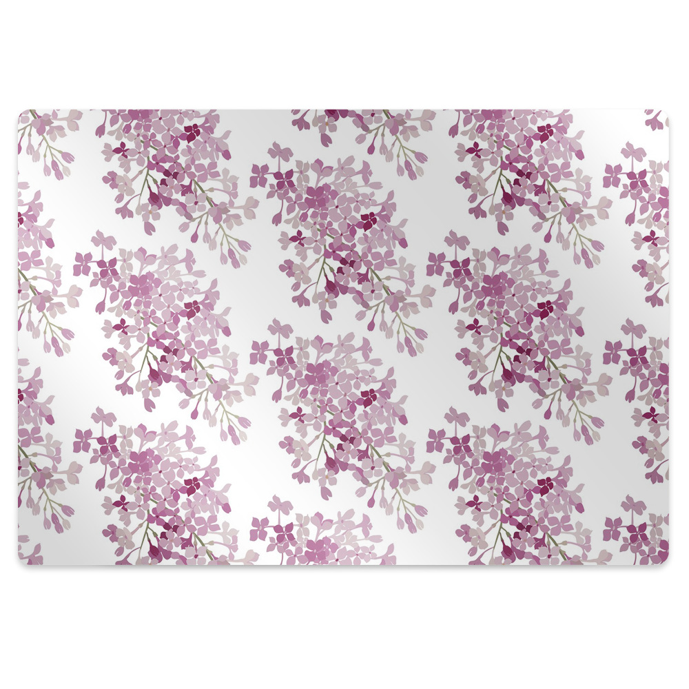 Tapis de chaise de bureau Fleurs brillantes