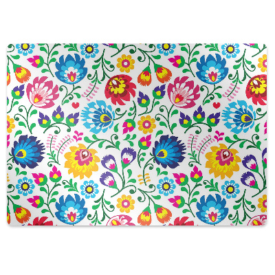 Tapis pour chaise de bureau Motif folklorique