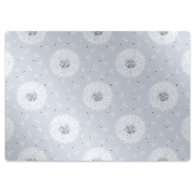 Tapis fauteuil bureau Puffer flower