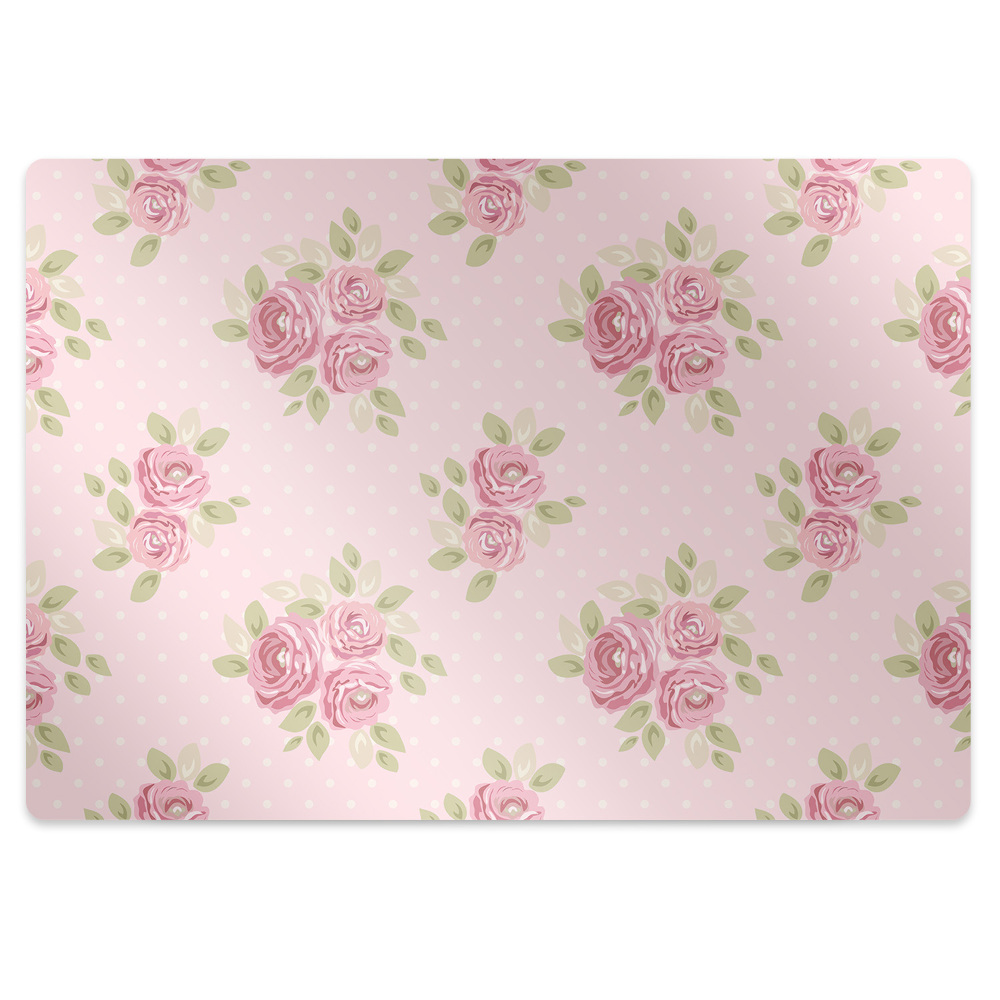 Tapis de chaise de bureau Bouquet de fleurs