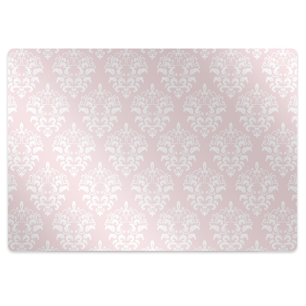 Tapis pour chaise de bureau Motif rose élégant
