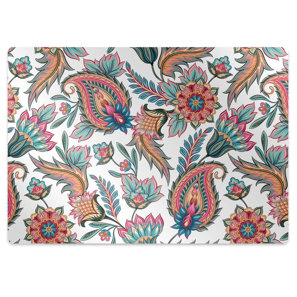Tapis protège sol Motifs orientaux colorés