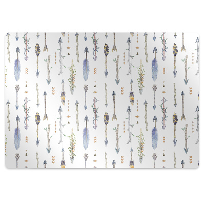 Tapis pour chaise de bureau Motif boho