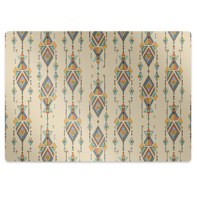 Tapis protection sol Motif indien