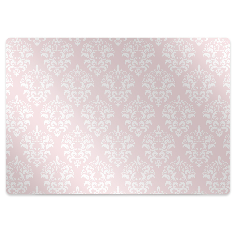 Tapis protège sol Motif damassé