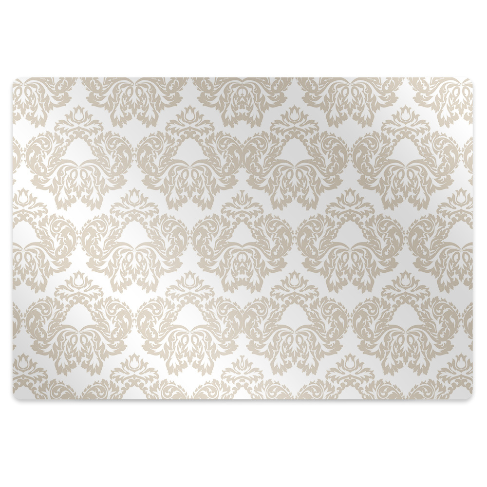 Tapis protection sol Motif floral