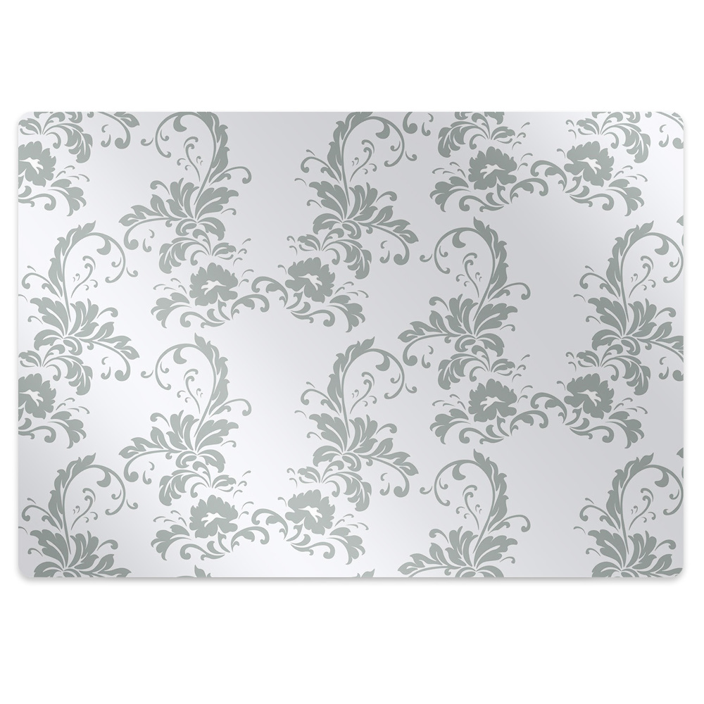 Tapis protection sol Motif lilas