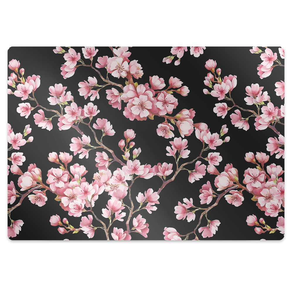 Tapis pour chaise de bureau Fleurs de sakura