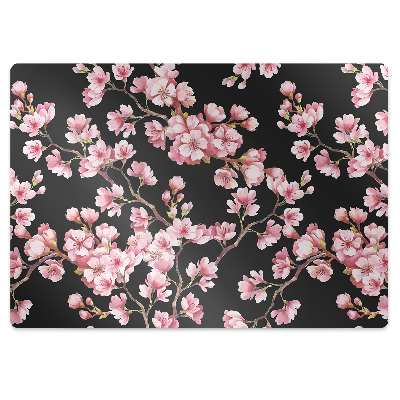 Tapis pour chaise de bureau Fleurs de sakura