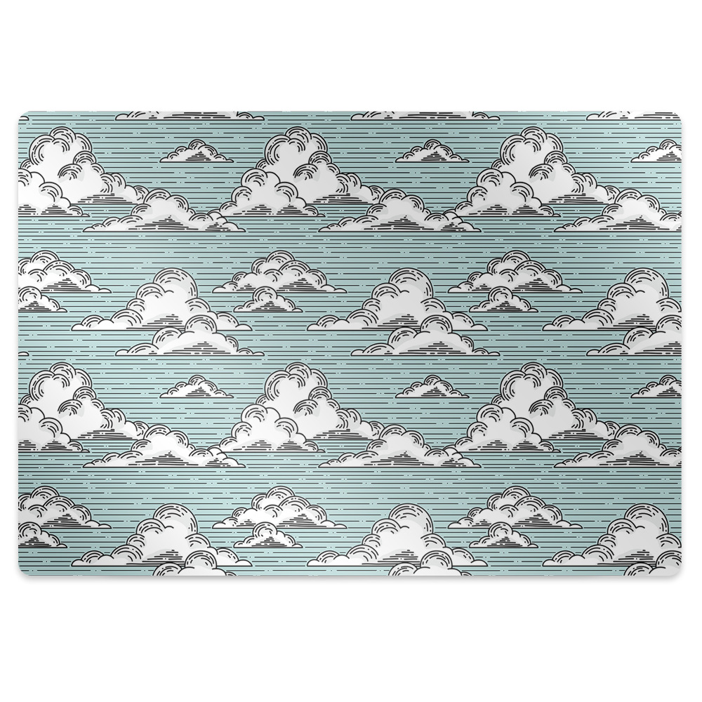Tapis pour chaise de bureau Esquisses de nuages