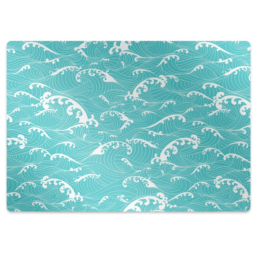 Tapis protège sol Vagues de mer
