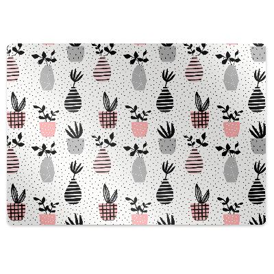 Tapis de chaise Fleurs dans des vases