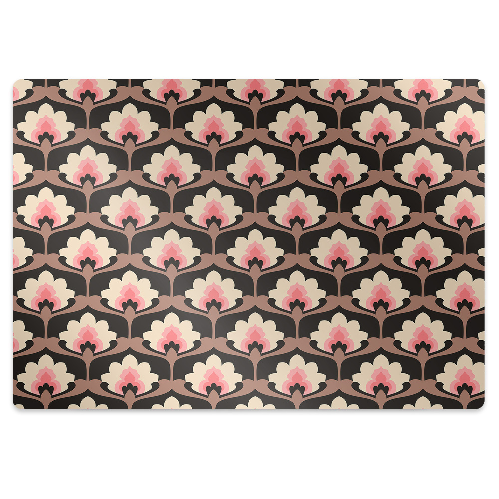 Tapis bureau Motif floral