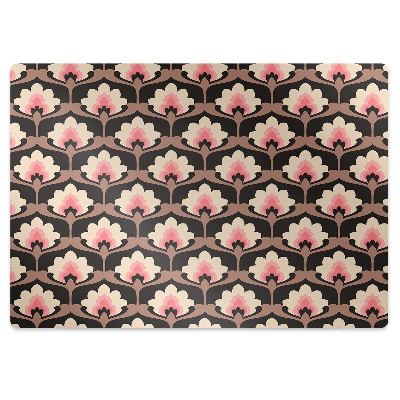 Tapis bureau Motif floral