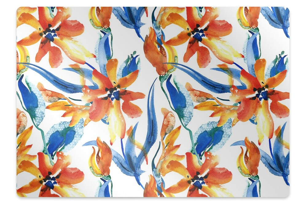 Tapis de protection de sol Fleurs ensoleillées