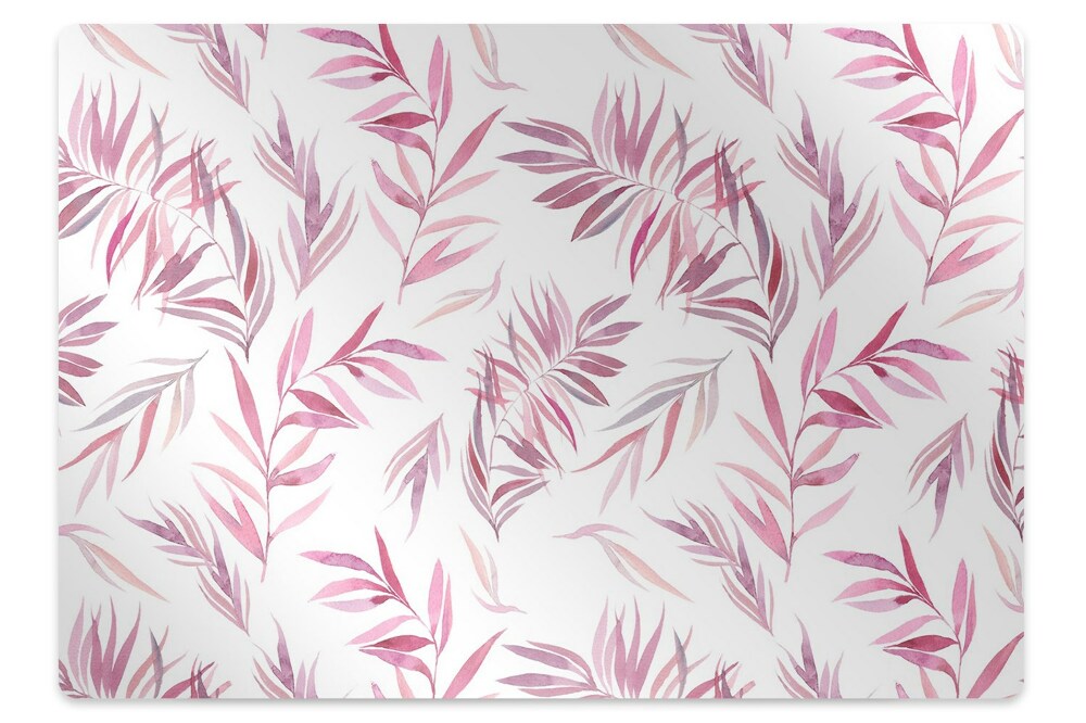 Tapis protège sol Feuilles lumineuses