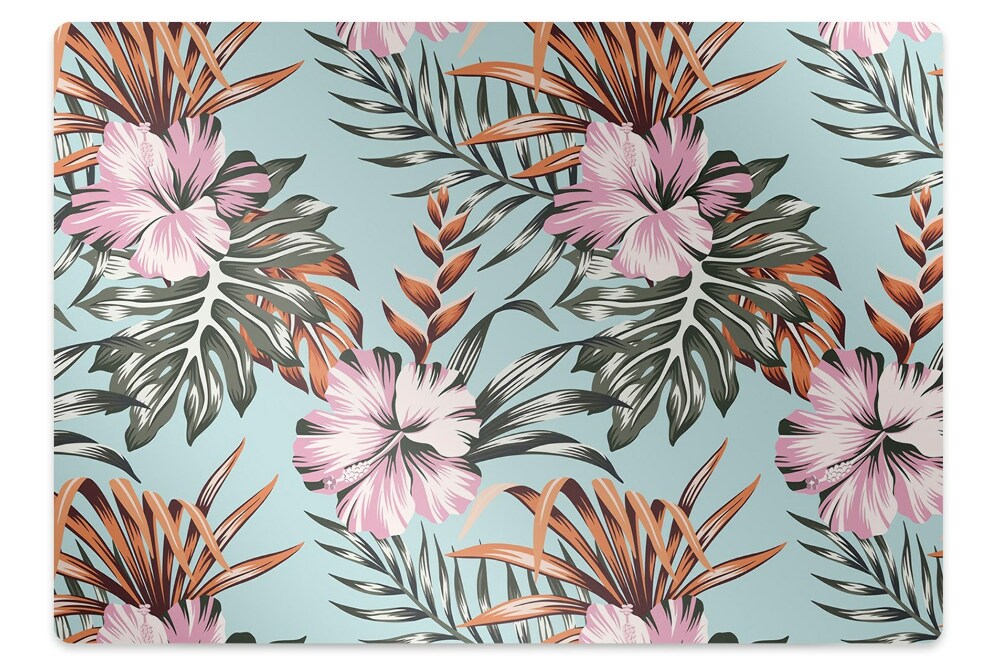 Tapis bureau Fleurs uniques