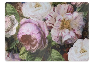 Tapis de chaise de bureau Jardin de fleurs