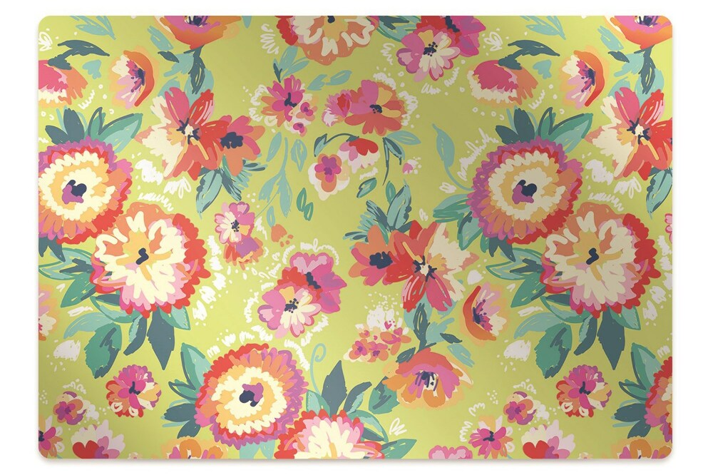 Tapis protège sol Jardin plein de fleurs