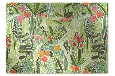 Tapis bureau Prairie fleurie