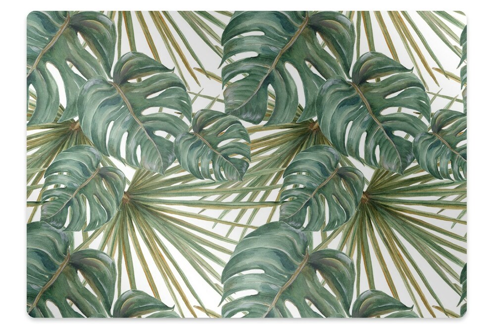 Tapis fauteuil bureau Faune des tropiques