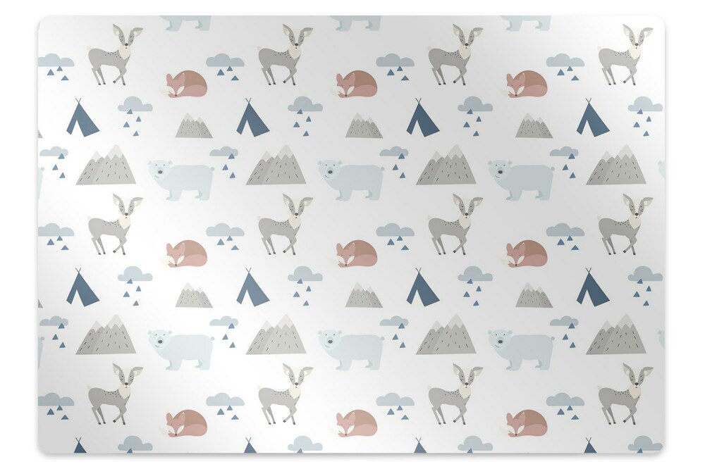 Tapis bureau Créatures de la forêt