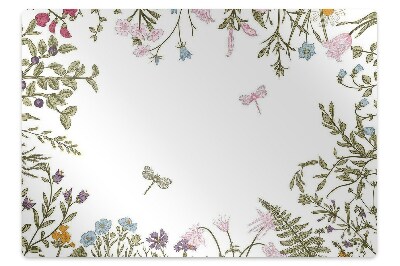 Tapis protège sol Fleurs de printemps