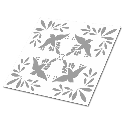 Carreaux de vinyle Oiseaux gris