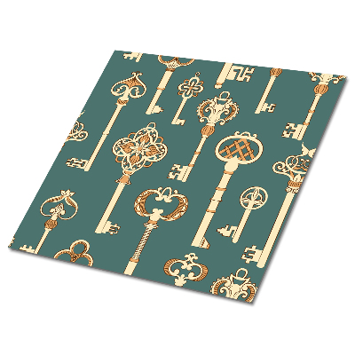 Carreaux vinyle Clés rétro