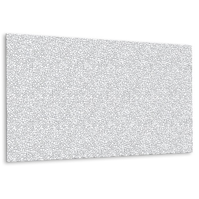 Panneau mural salle de bain avec une belle mosaïque grise