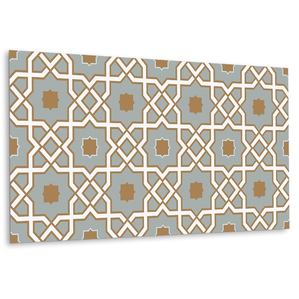 Panneau mural salle de bain Motif géométrique