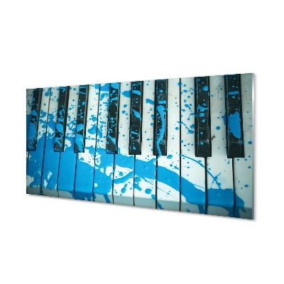 Tableau sur verre Peinture piano
