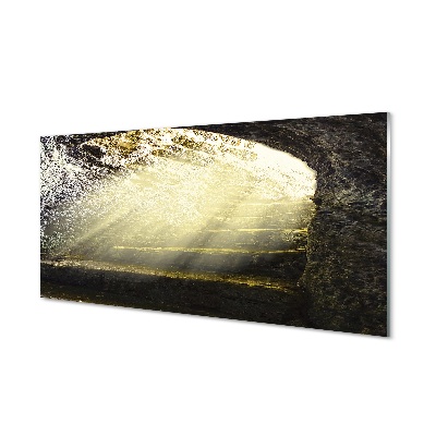 Tableau imprimé sur verre Escaliers