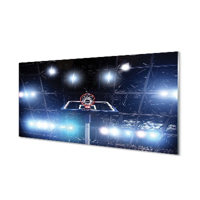 Tableau en verre Lumières panier