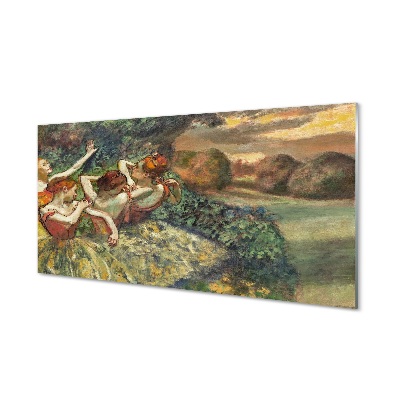 Tableau photo sur verre Ballerine danse dans la forêt