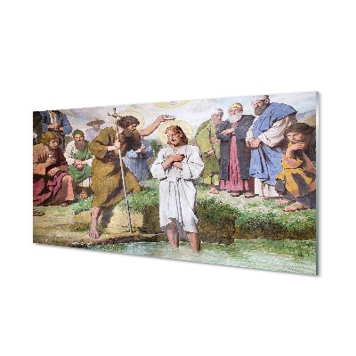 Tableau photo sur verre Image de jésus