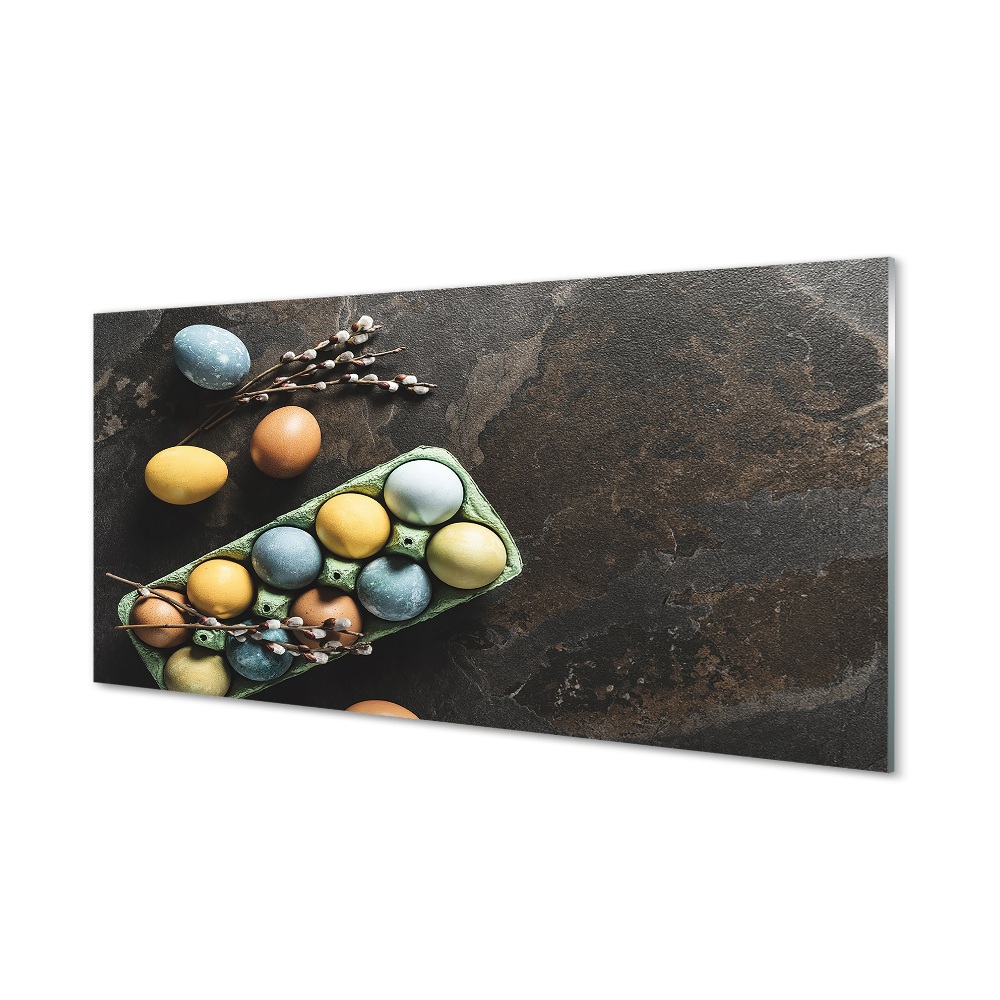 Tableau sur verre La base d'œufs