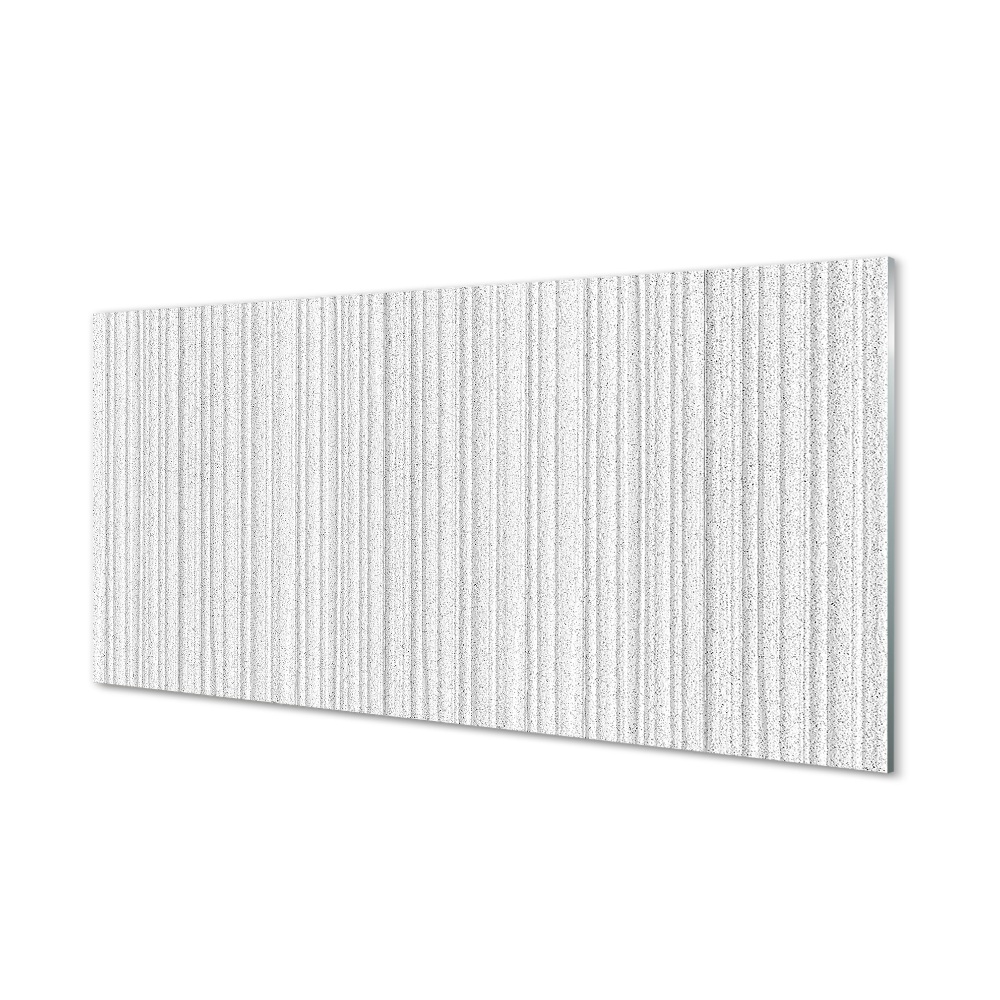 Tableau photo sur verre Rayures irrégulières gris