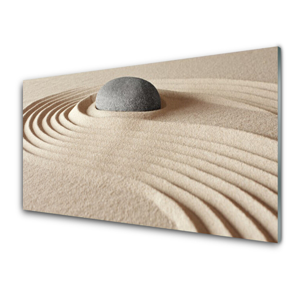 Tableau verre imprimé Pierre de sable