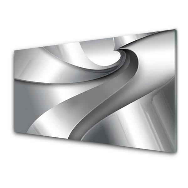 Tableau verre imprimé Abstrait Gris