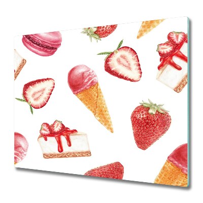 Couvre plaque de cuisson Dessin de bonbons