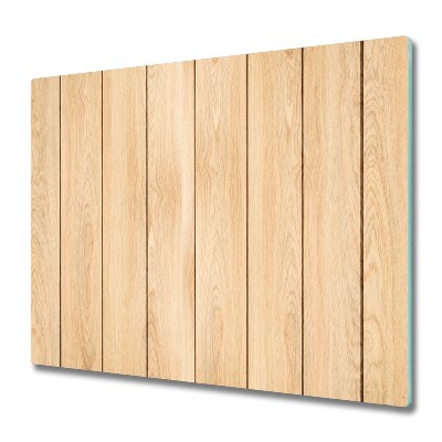 Protège plaque de cuisson Planches en bois
